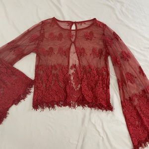 Sheer top